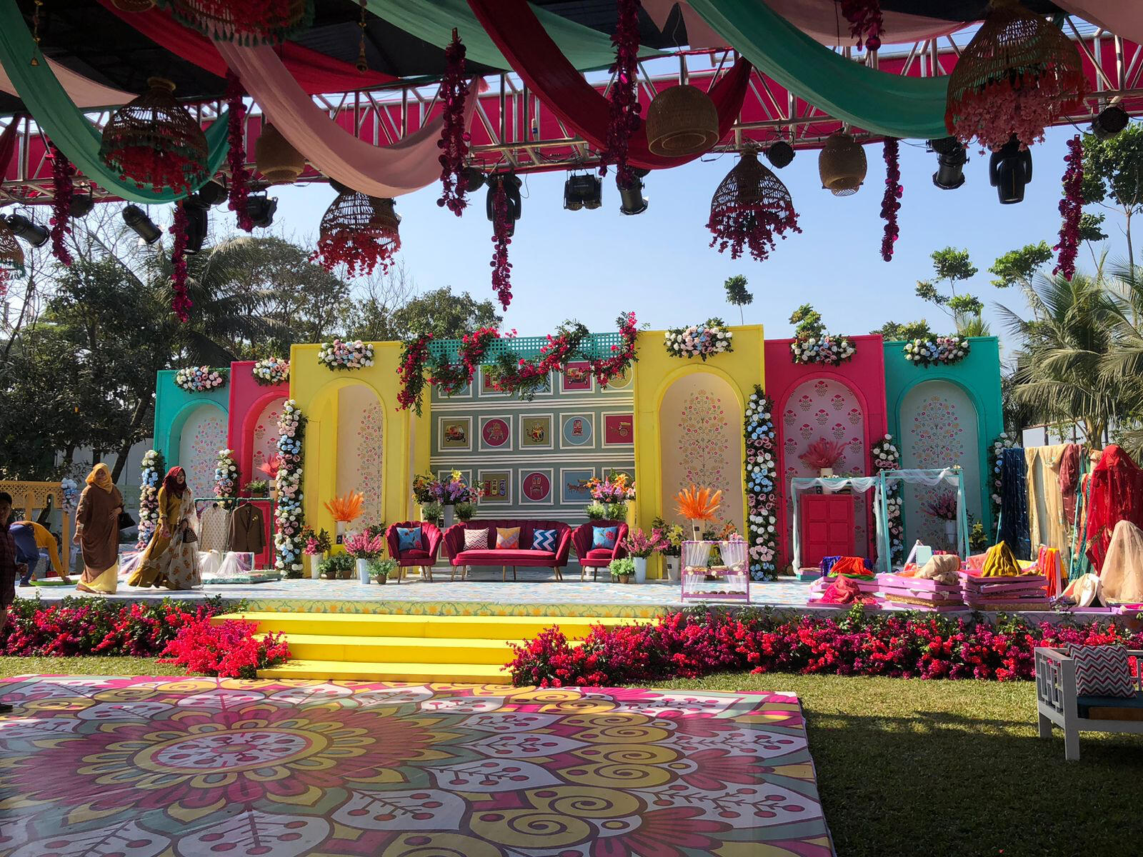 Decorated Stage